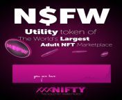 ?&#36;NSFW token ?is a real hidden gem, 5M million MC - its a unique utility token to power the NFT marketplace xxxnifty , and the upcoming site Pleasurely - it already gone x4 and its going to 10x soon from real hidden mom