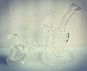 🆕️ 117mm Baby Bong &amp; 222mm Bong both 14mm WPA Compatible from lê bống sex