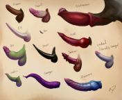 Fantasy creature dicks (by antar dragon) from antar yasna @ com