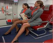 Beautiful Air Hostess Legs from air hostess blwjob bathroom