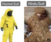 Saar saar, very “advanced” and “logical” religion. Who needs Hazmat suits when you can buy cheap Hindu suit from your local Priest? from pundi saar