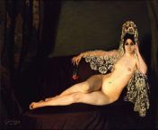 Ignacio Zuloaga - Desnudo del Clavel (1915) from jace norman desnudo