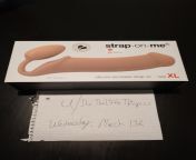 (WTS) Strapless Strap-On-Me silicone bendable X-Large from strapless strap