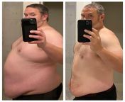 M/40/60 [369lbs &amp;gt; 264lbs = 105lbs] (15 months). Started cutting calories during Covid lockdown in March 2020 and added resistance training in June 2020. Lost some pounds and added some grey hairs. What a crazy year it has been. from 200px tabu in umang 2020 jpg