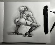 @kiracorporal drawning Stefania Ferrario https://vm.tiktok.com/ZMYe5VER1/ from stefania ferrario apoil cucks