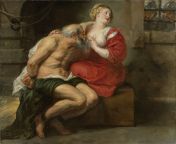 Cimon and Pero (Roman Charity), Peter Paul Rubens, oil on canvas, 1630. from roman charity breast feeding movie turkish meme 3gpac
