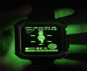 So I made my Apple Watch into a pip boy? (yes the vault boy walks)????? from watch cinema vk nude boy