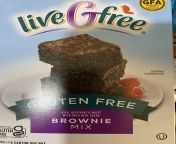 Got these from Aldis a couple weeks ago! Ive never enjoyed brownies because of his I felt afterwards or even a couple bites in, only to realize gluten was the culprit! these were so good! So far this brand hasnt given me anything bad from what Ive fou from mumbai couple fucked in jungle