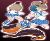 &#123;image&#125; Sailor Mercury is Consumed by Cell [????] from cell vore kari