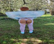 upskirt in Park from aunty saree upskirt in