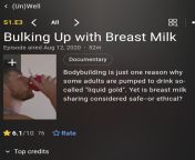 Ben needs to try Breast milk lattes. from breast milk