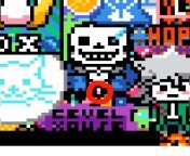 OMG GUYS, SANDS UNDERTALE HAS PP! (From r/place) from undertale prologue friks aygeex