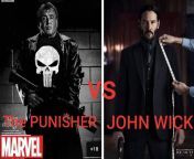 THE PUNISHER vs JOHN WICK from wwe the undertaker vs john cena matchs