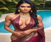 Fit saree model from saree model tulika banerjee nude videos