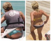 Sister Bikini Butt Battle: Britney Spears vs Jamie Lynn Spears from britney spears 161 jpg