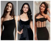 You can only go home with one after the Red Carpet show. Who do you choose? Deepika Padukone, Alia Bhatt, Katrina Kaif from katrina kaif fuck xxx red dodo commost beautiful nude little virgin girl p