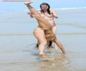 Lesbians at the beachnaked from women beach naked prank