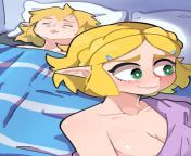 Zelda was too much for Link by DASHI from dashi anuti