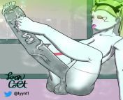 Rebecca enjoying her new body. [Cyberpunk Edgerunners] (Leon Colt) from sunny leon ki chudiww xxx 33