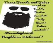 #texasbigbeard we need ladies! Active group. Fun people. Body positivity. NSFW. No clicks. We need YOU!! from xax girli ladies forest group sex r