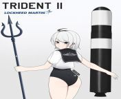 Im doing my part! By believing in Trident-Chan! from hebe chan src 351