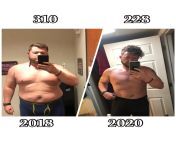 M/33/61 [310&amp;gt;228= 82 pounds] Decided to get my old phone out and find some pictures from 2018 when the doctor told me my BMI was over 40. Well, even though this picture says 228, this morning I hit 227 lbs which means my BMI is 29.9!! Thats mean from 144chan 228