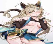 Small boobs and shaved pussy for Kirara ? [Genshin Impact] from genshin impact
