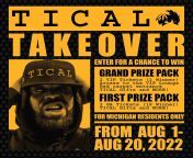 It’s time for the Tical Takeover! Find the QR code in stores and scan to enter for a chance to win 2 VIP or GA tickets to the Wu-Tang Clan/Nas show Sept. 3 at Pine Knob! from ta88【hi79bet co】nhà cái tặng code miễn phí tzw