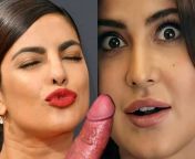 Katrina kaif &amp; Priyanka chopra together sharing 1 cock from katrina kaif xxx photo sex rape sleeping mom priyanka