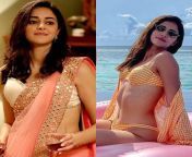Ananya Panday - saree vs bikini - hot Indian actress. from flora saini hot indian actress ullu app wanna have good time sex scene jpg
