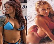 Who was the hotter Attitude Era wrestling babe? Lita or Trish? from lita vs trish