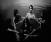 This gif has been shared a bunch of times on Tumblr and Pinterest. Is it from an old art project, a silent film? It looks like a combination of synchronized swimming and a satanic ritual. Idk, I&#39;m just curious for these old kind of footage. from old acterss krishnavani aunty telugu film