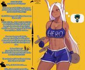 Mirko&#39;s Distracted workout session [MHA/My Hero Academia] [Mirko] [Workout] [Bunny Girl] [Abs] [Artist- Satalyte] from my hero academia mirko