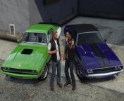 Gauntlet Classics, dressed up as a Plymouth Cuda &amp; Dodge Challenger from magi cuda