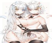 [M4F] I found cat girls that were twins and they were in cuffs. I decided to free them but they told me they were slaves and they had nowhere to stay because their master left them.so I decided to offer them a job as maids and told them they could stay at from twins and zee