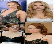 Jennifer Lopez, Jennifer Lawrence, Emma Watson, Emma Stone... Ass / Pussy / Mouth from nuestra hermosa jennifer lawrence