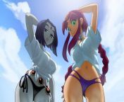 Raven &amp;amp; Starfire &#124; Teen Titans by Inkershike from teen titans hentai parody tentacles