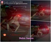 Novinha dançando pelada fora do carro na avenida lotada vazou na net from dançando novinha no
