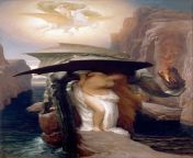 &#39;Perseus and Andromeda&#39; - Frederic Leighton - Oil on Canvas - 1891 from merit leighton pornol actress