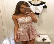 I don&#39;t know what to do. I just woke up in a naked girls body in some changing room with only a dress and some shirts I went for the dress so I&#39;m not naked but I have no clue how I got here or who I now am. Wait is that someone coming? (DM to RP) from real dress changing room videos com
