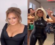 Leah Remini vs Bebe Rexha from bebe rexha flashes her nude tits in see through bra 36 jpg