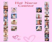 At the end of the hot nurse contest 1st round this is the score card from hot nurse videos