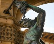One of the most famous statues is in the Piazza della Signoria in Florence, Italy. &#39;Perseus with the Head of Medusa&#39; by Benvenuto Cellini, 1545-1554. from l39ospizio della vergogna