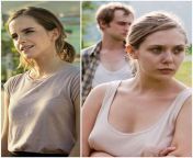 Who would you rather have sex with as your neighbors daughter Emma Watson OR Elizabeth Olsen? from real neighbors daughter sex