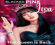 BlackedPink - Lisa The Queen is Back - The Long wait is over. 3 months after hiatus, shes coming blacked for more. As her holes are screaming for BBCs. Her next scene is with Dredd and Shane Diesel. from shane diesel fucks valentina nappi