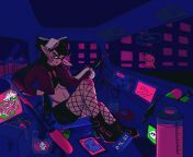 (Puppyprince4 on Twitter) [Callie Splatoon] I drew Callie today I hope you like her! Animated version linked in comments from callie kelpie