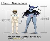 Height difference + TRAILER for comic! from 63 japan superheroine heroine legends and delivered trailer