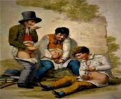 &#34;Masturbating Yokels&#34; - Georg Emanuel Opitz (1775 – 1841, Czech-born German) - some things never change - 18th century bate-bros - gay art - cruising from សេសគូ☀️aa9300 com） សេសគូaa9300 com） 1775