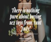 Would you buy sex toys for Aunt Judy?? from bbw aunt judy