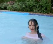 Amy Anderssen - Pool from amy anderssen boobs